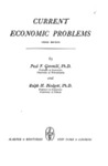 Current Economic Problems by Paul Fleming Gemmill , 1917