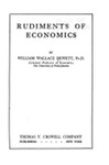 Rudiments Of Economics by William W. Hewett , 1920