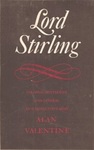Lord Stirling: Colonial Gentleman And General In Washington's Army by Alan C. Valentine , 1921