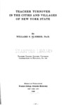 Teacher Turnover In The Cities And Villages Of New York State by Willard S. Elsbree , 1922