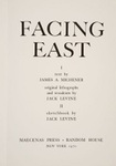 Facing East by James A. Michener , 1929